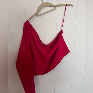 Abercrombie &fitch one shoulder top